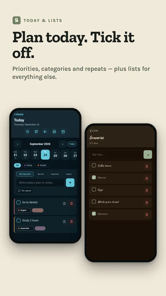 Plan your day, not just your to-dos.